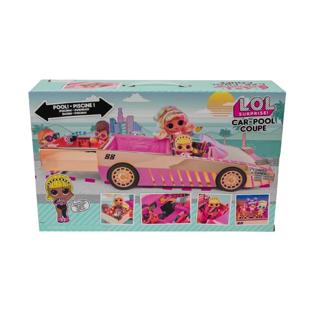Кукла LOL Surprise Car-Pool Coupe with Exclusive Doll (Автомобиль с бассейном и кукла ЛОЛ) - 2